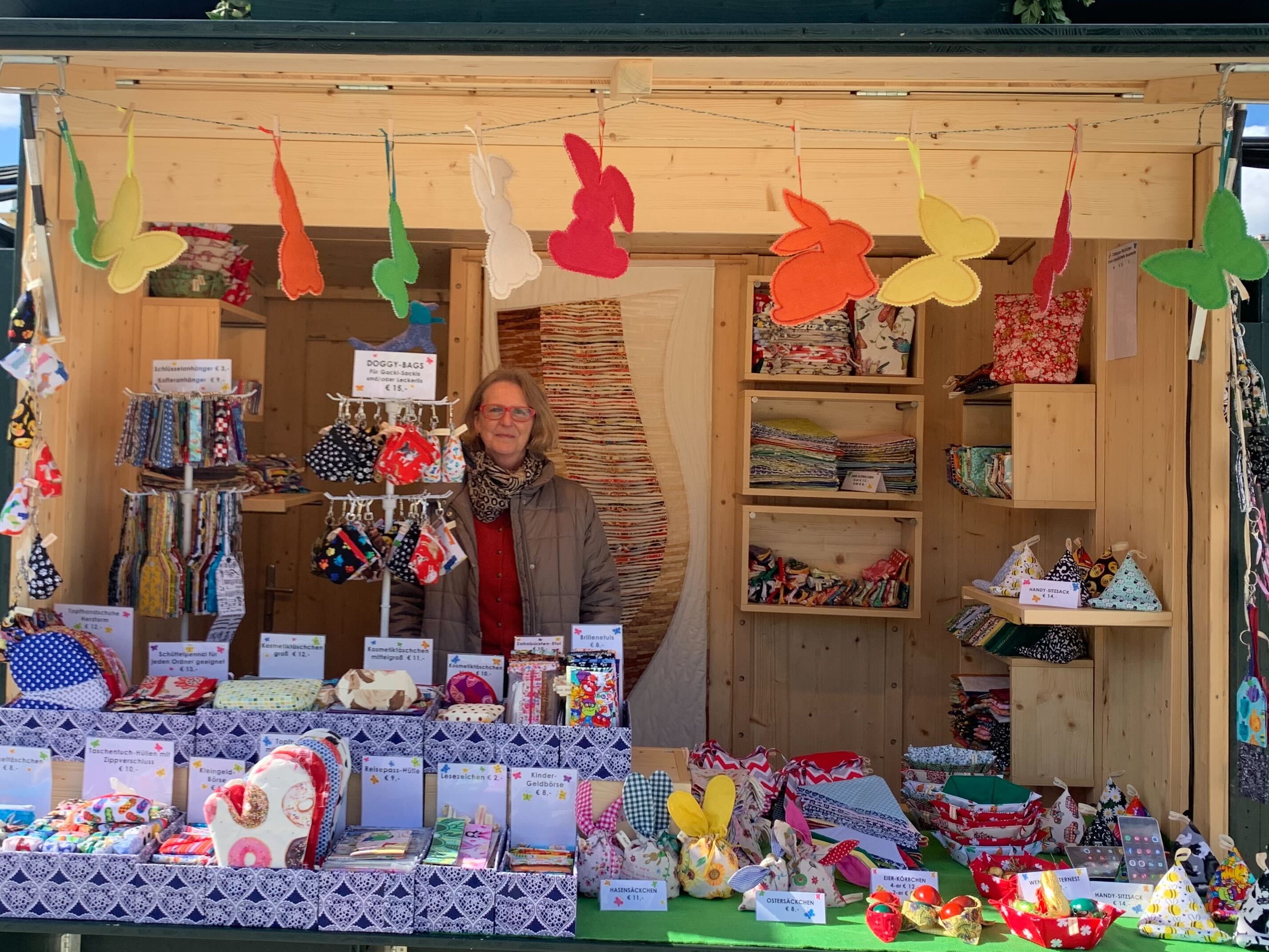 Handmade AHP Genähte Geschenke Ostermarkt Schloss Schönbrunn